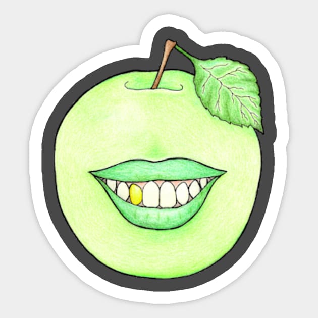 Granny Smith Sticker by JSZcreations